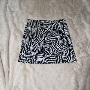 Zebra Print Women's Skirt